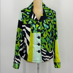 BEREK. Colorful Button-down Jacket.